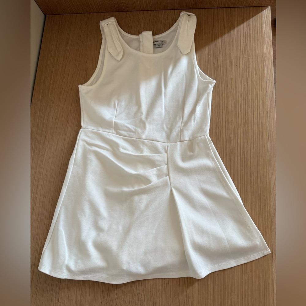 Habitual White Romper size 12 Girl